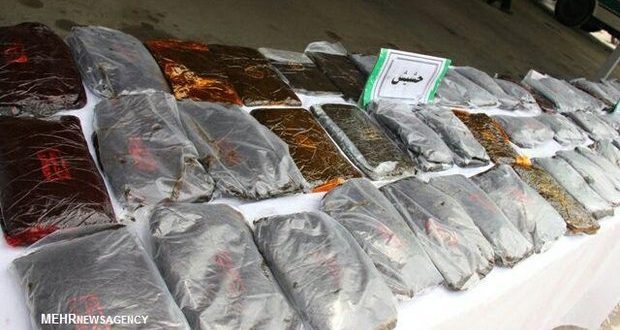 کشف و ضبط بیش از ۷ کیلوگرم انواع مواد مخدر در شهرستان رشت