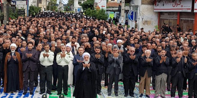 اقامه نماز ظهر عاشورا در ۴۵۰ بقعه متبرکه گیلان