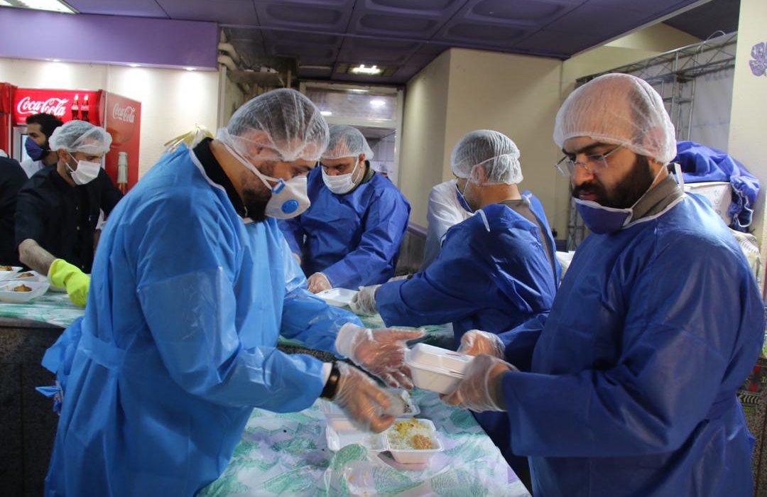 پخت و توزیع یک هزار پرس سحری گرم بین پاکبانان در رشت