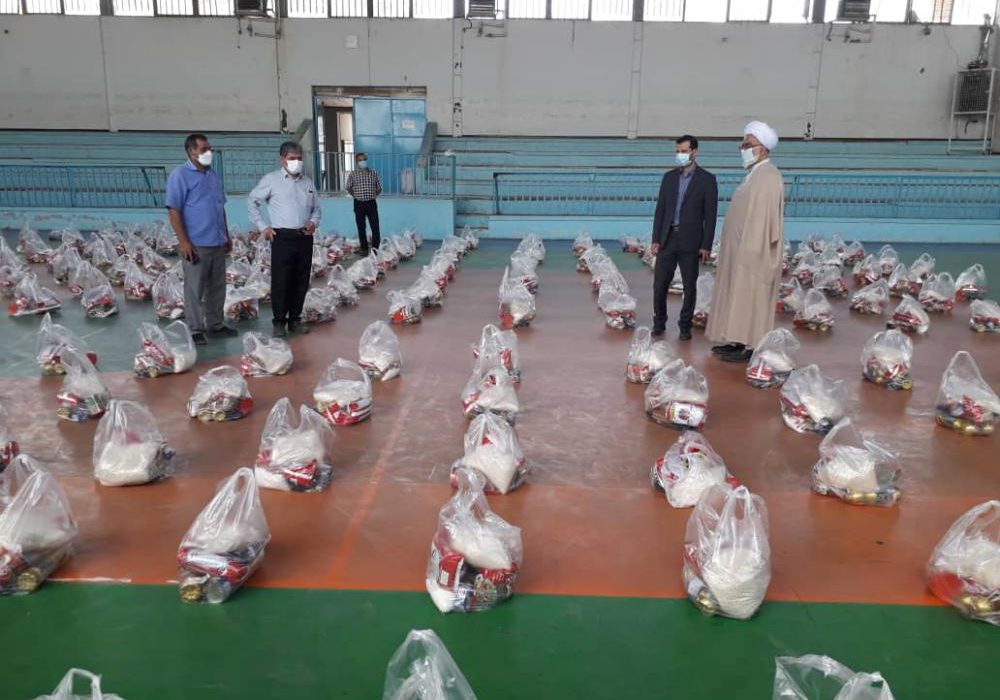 ۱۱۰۰ بسته معیشتی در بخش لشت نشاء توزیع شد