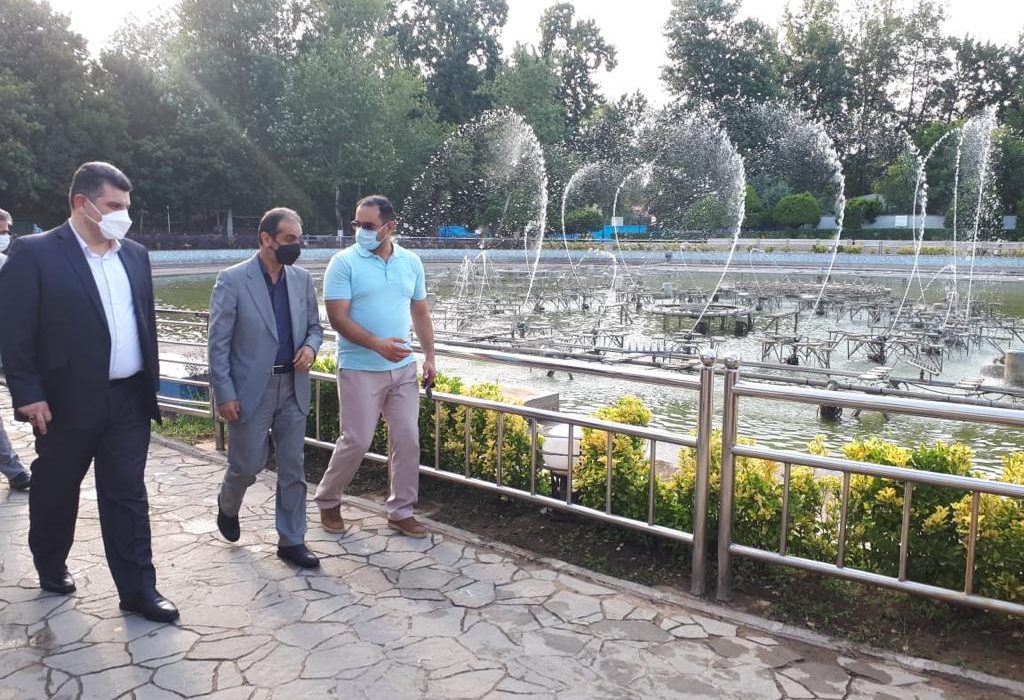 راهاندازی فاز تکمیلی آب نمای موزیکال بوستان ملت در عید سعید غدیر