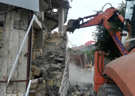 جدیت در مقابله با ساخت و سازهای غیر مجاز در منطقه یک شهرداری رشت