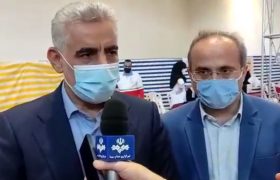 ویدیو/ بازدید استاندار گیلان از مرکز واکسیناسیون شهید چمران