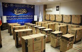 اهدای ۱۶۰ دستگاه وسائل گرمایشی در مناطق محروم گیلان
