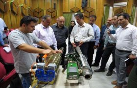 کارگاه آموزشی کاربرد دستگاه مه پاش گرم و سرد در کنترل ناقلین بیماری‌ها برگزار شد