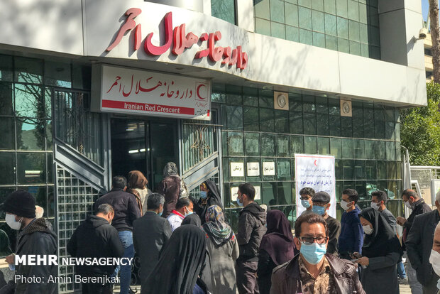 راه‌اندازی پیک دارویی جمعیت هلال احمر در رشت