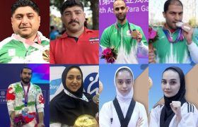 ۲ طلا، ۳ نقره و ۳ برنز حاصل تلاش گیلانیها در بازیهای پاراآسیایی چین