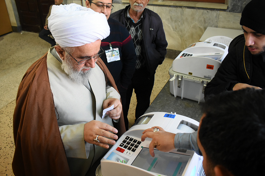 آیتالله رضا رمضانی در انتخابات شرکت کرد