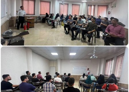 برگزاری دوره رایگان آموزش ایمنی و آتش نشانی ویژه شهروندان رشتی
