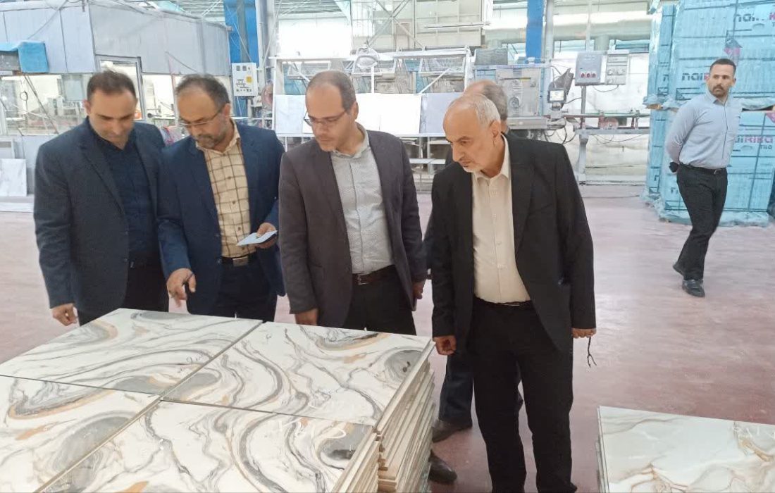 صادرات ۷۰ درصدی کارخانه تازه احیا شده کاشی خزر رشت