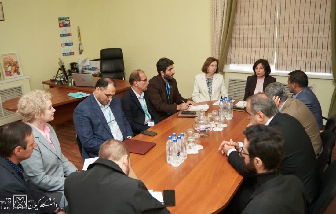 رایزنیهای علمی رئیس دانشگاه گیلان در دیدار با مقامات دانشگاههای عضو اتحادیه دانشگاههای دولتی کشورهای حاشیه دریای کاسپین