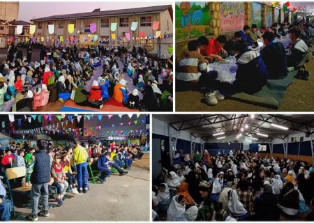 ضیافت افطاری ۲۰۰۰ روزه‌ اولی در رشت برگزار شد