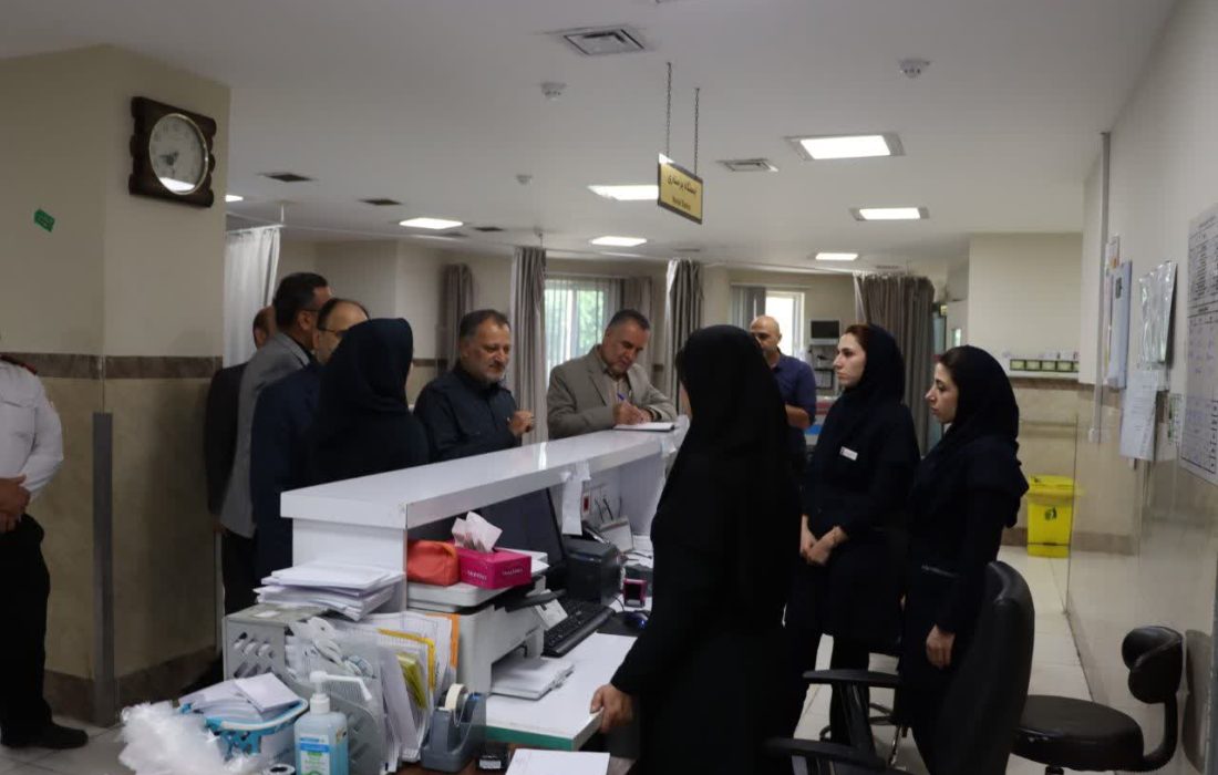 انتقاد بازرس کل گیلان از کمبود نیرو در بخشهای بیمارستان امام خمینی (ره) صومعهسرا