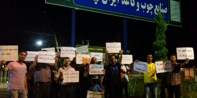 آزادی موقت ۱۳ کارگر کارخانه چوکای تالش