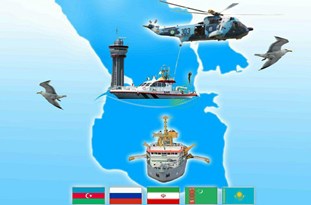 مانور مقابله با آلودگی نفتی در دریای خزر در بندر انزلی برگزار شد