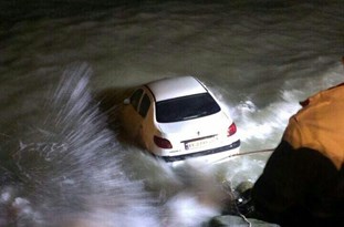 سقوط یک خودروی بدون سرنشین به دره