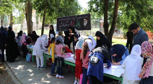 ویژه برنامه «در سوگ خورشید» در رشت اجرا شد