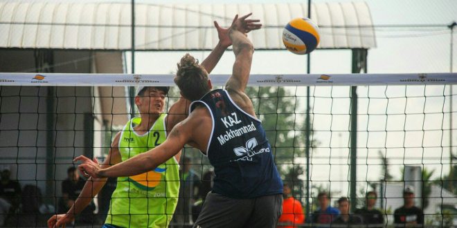 آغاز سومین مرحله تور جهانی والیبال ساحلی کاسپین در منطقه آزاد انزلی