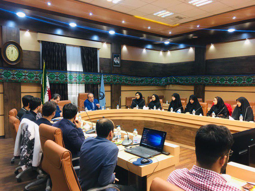 نشست رئیس دانشگاه علوم پزشکی گیلان با مسئولان تشکل‌های دانشجویی برگزار شد