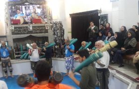 پای بانوانی که به زورخانه پوریای ولی رشت باز شد + عکس