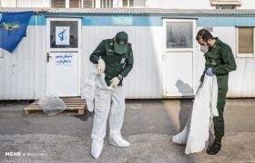 گزارش تصویری/ پاسداران مدافع سلامت