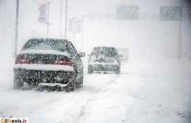 بارش برف در نخستین روز‌های زمستانی گیلان