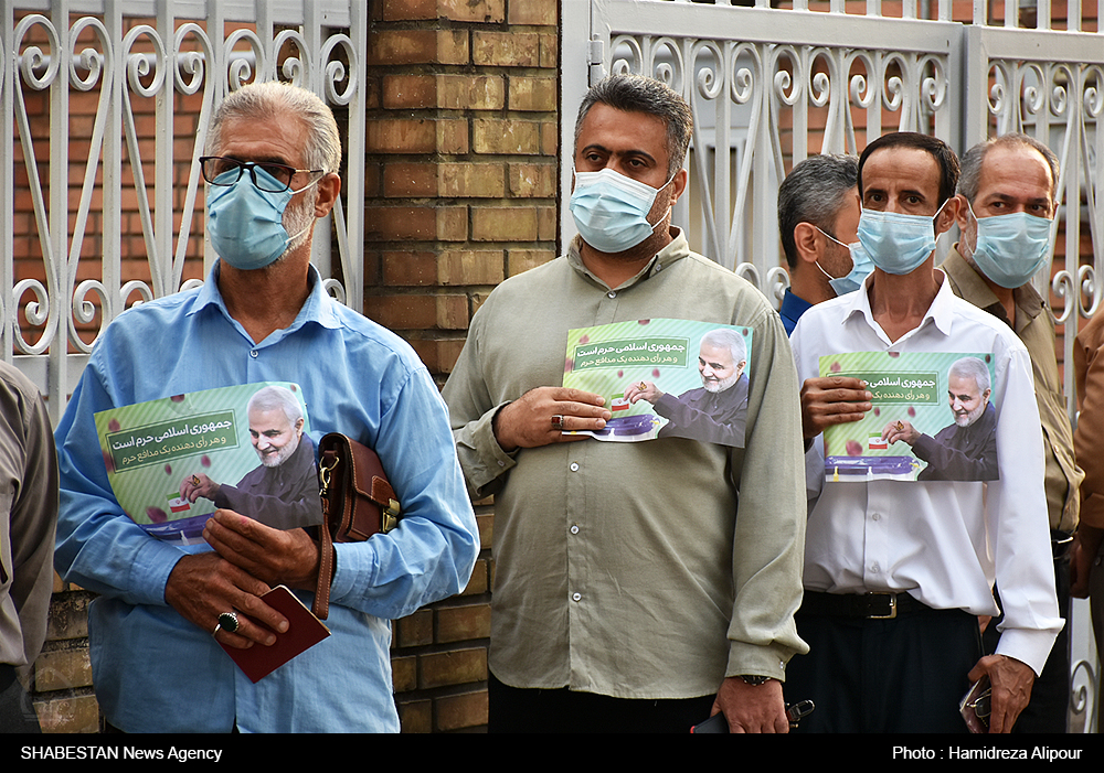 مردم پیروز میدان انتخابات/ ما بر آن عهد که بستیم، هستیم