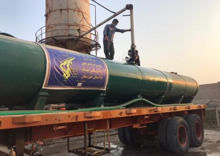 همکاری سپاه قدس و هلال احمر گیلان برای کمک به مردم خورستان