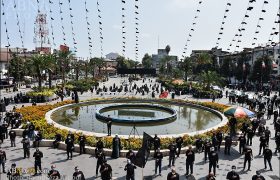 گزارش تصویری/ اجتماع عزاداران تاسوعای حسینی در رشت