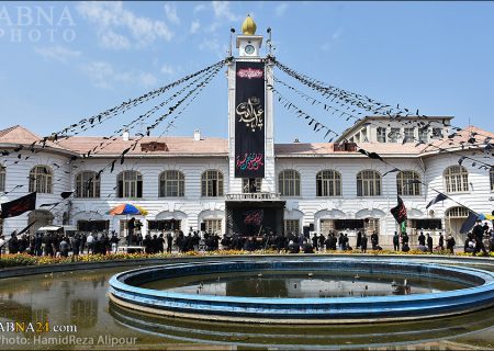 تجمع بزرگ تاسوعای حسینی/ گیلان عزادار علمدار کربلاست