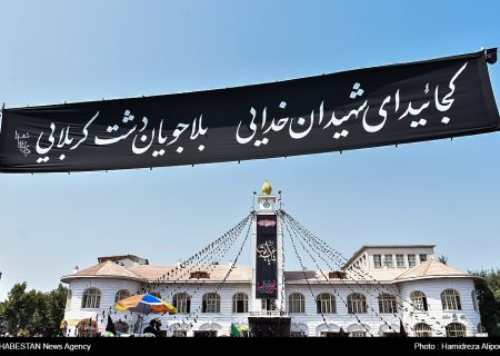 گزارش تصویری/ اجتماع عاشورائیان در میدان شهدای ذهاب رشت