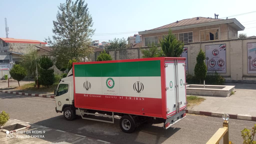 اهدای بسته های بهداشتی مجمع خیرین گیلان به شهرستان فهرج کرمان