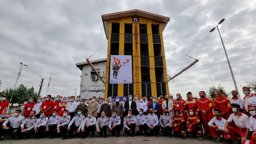 برگزاری سومین دوره مسابقات صعود و فرود دستگاه‌های امدادی استان گیلان