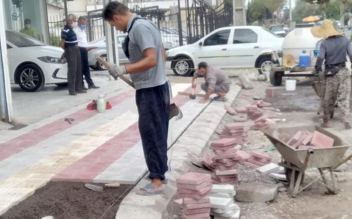 رشد ۹۰ درصدی عملیات اجرایی پروژه لاین کندرو بلوار خرمشهر رشت