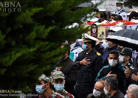 پیکر ۲ لاله تازه تفحص شده در رشت تشییع شد