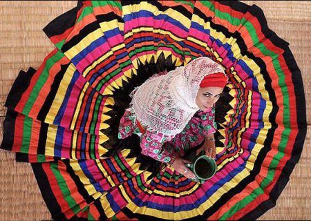 درخشش لباس محلی زنان گیلان در جهان