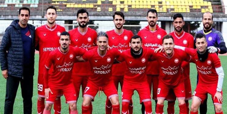 تساوی بدون گل سپیدرود رشت و آبی‌پوشان کوشا