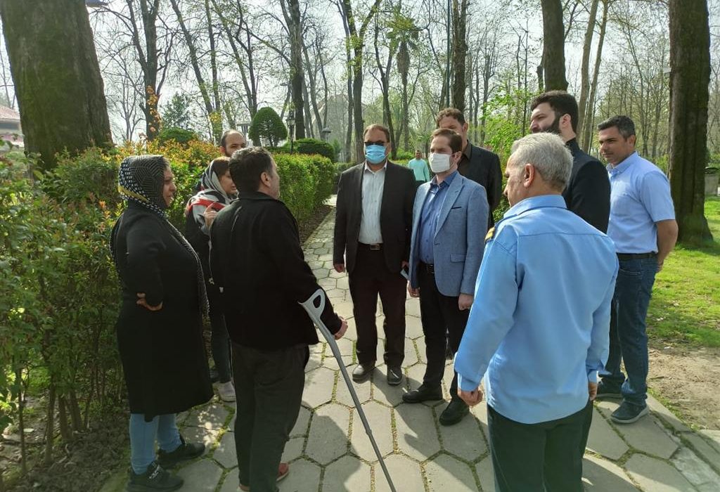 شهردار رشت از بوستان‌های سطح شهر بازدید کرد