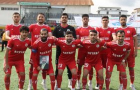 برگزاری بازیهای تیم شهرداری آستارا در ورزشگاه سردار جنگل رشت