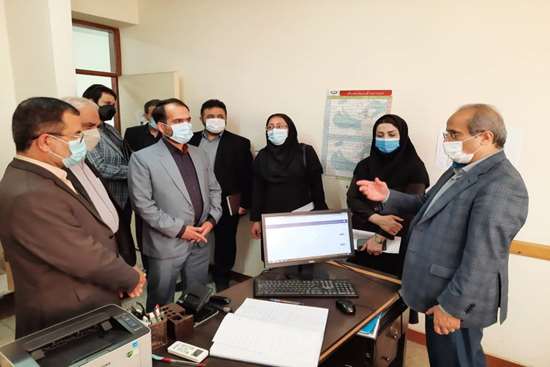 بازدید دکتر سالاری به همراه نماینده مردم رشت از حوزههای بهداشتی بخش سنگر