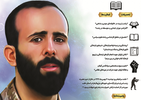 اینفوگرافیک/ شهید مهدی (حامد) کوچک‌زاده