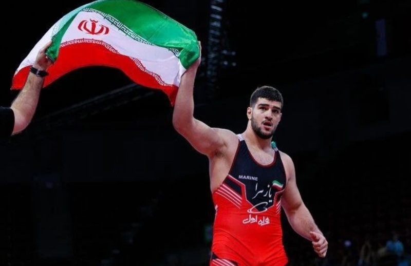 «امیررضا معصومی» کشتی‌گیر گیلانی قهرمان جهان شد