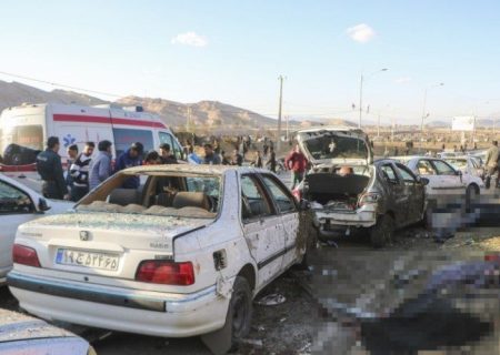 انفجار تروریستی در مسیر منتهی به گلزار شهدای کرمان