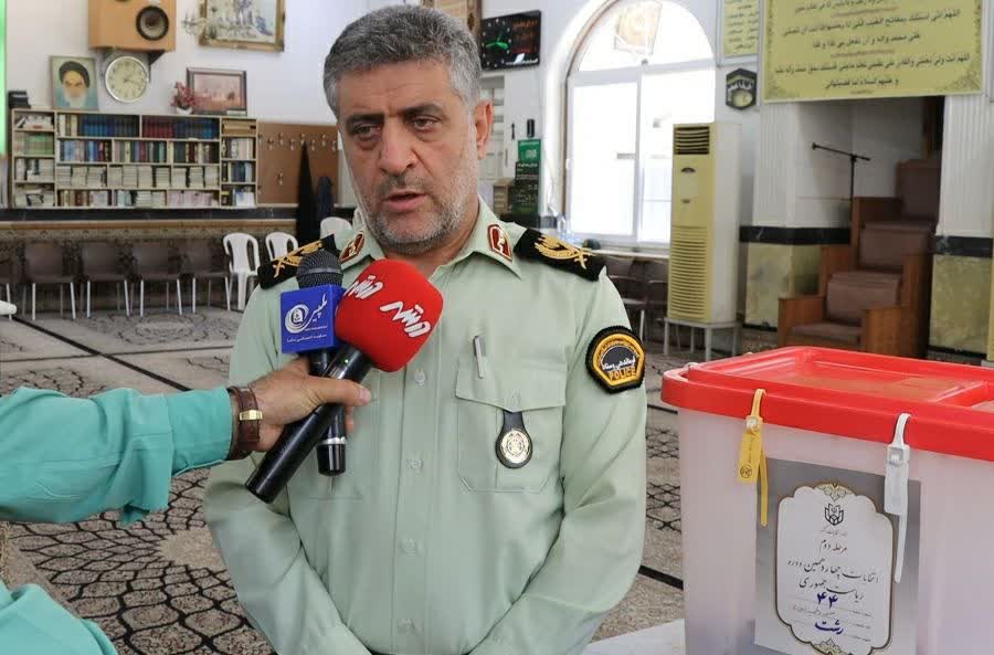 امنیت مطلوب صندوق‌های اخذ رای با آمادگی کامل پلیس گیلان