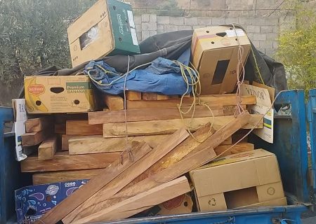 ناکامی قاچاقچیان چوب در رودبار