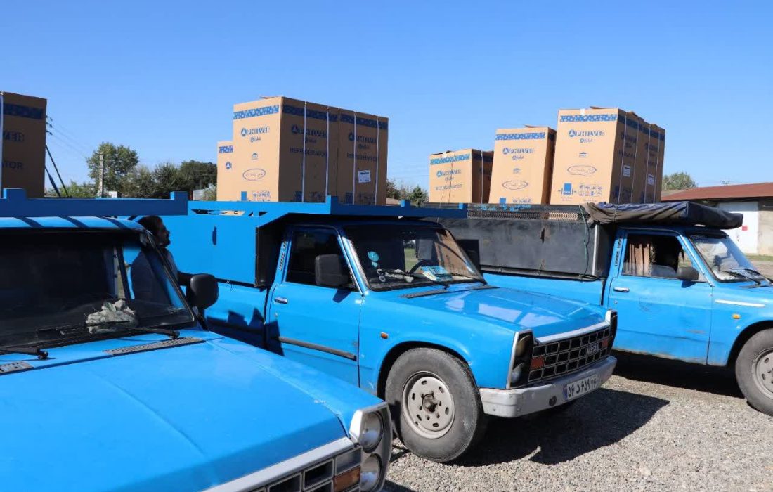 اهداء ۱۲۳ سری جهیزیه به نوعروسان گیلانی