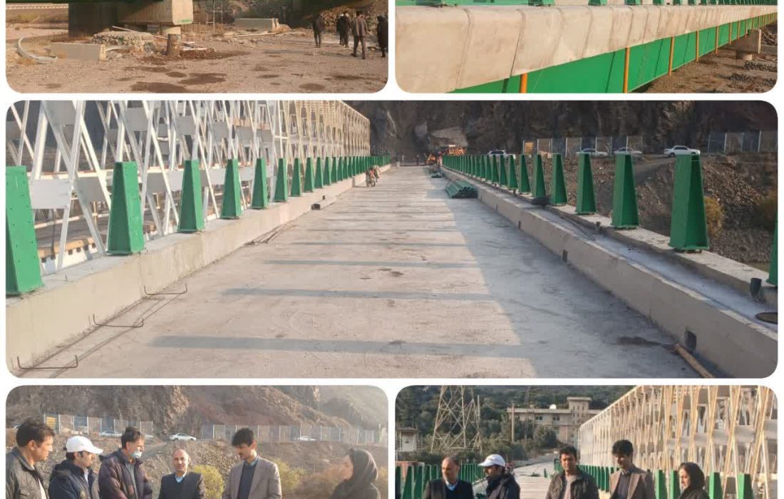 پیشرفت ۹۸ درصدی پل در دست ساخت سفیدرود رودبار