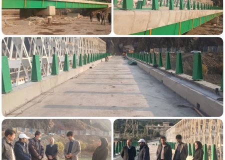 پیشرفت ۹۸ درصدی پل در دست ساخت سفیدرود رودبار