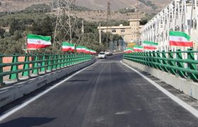 پل سفیدرود منجیل به بهره‌برداری رسید