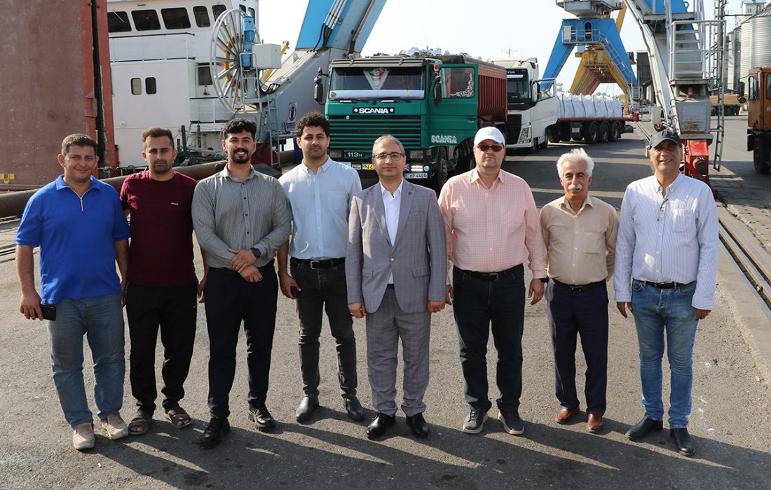 آغاز صادرات مستقیم سیمان خزر به روسیه از بندر انزلی با مزیت حمل یکسره